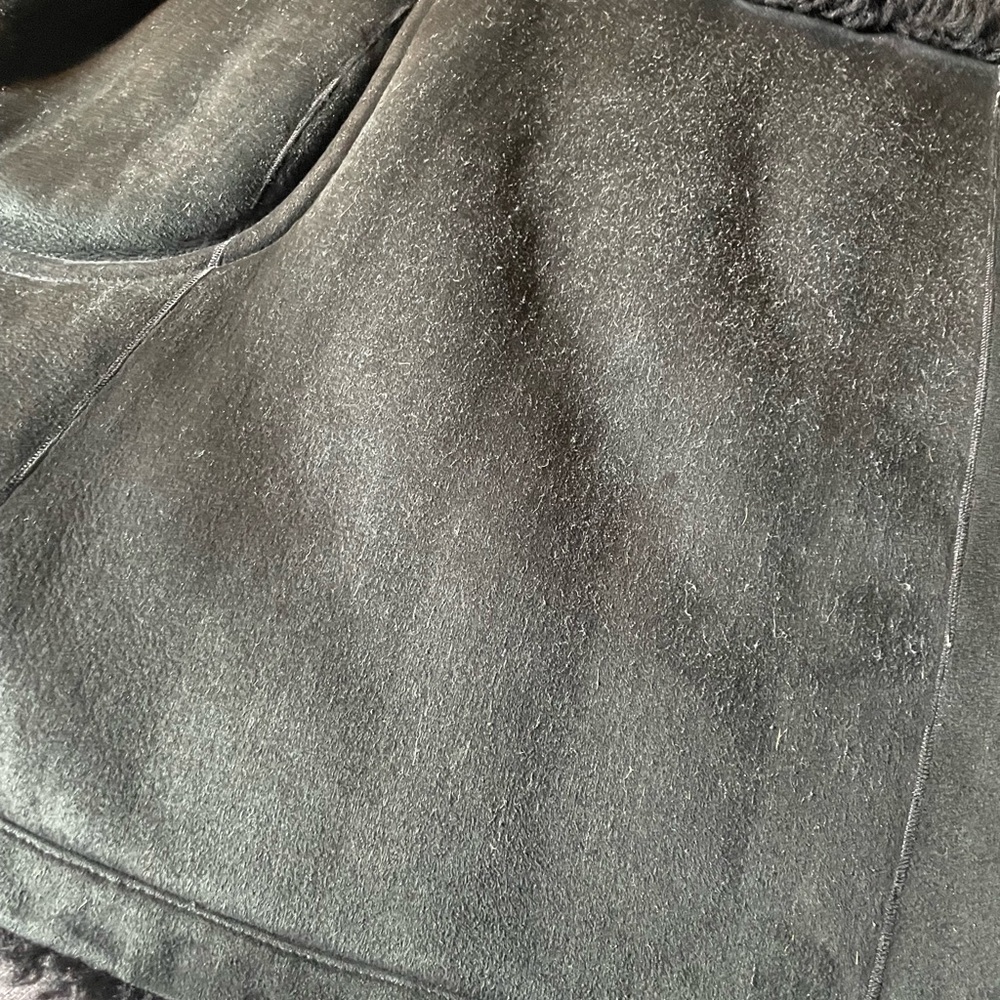 Coach Shearling Duffle Coat Jacket with Wooden Toggles and Ridiculous Hood! - Picture 7 of 16